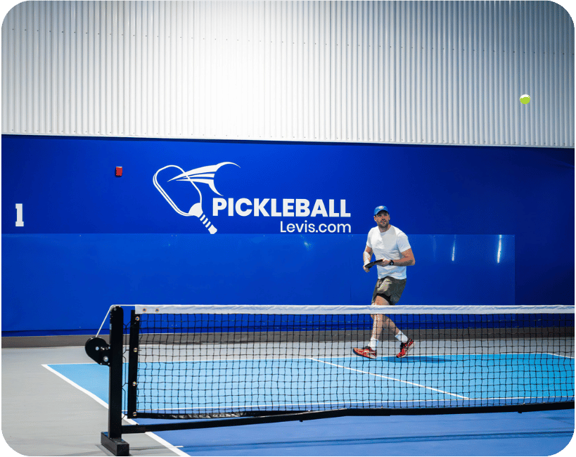 Terrain de pickleball à Lévis