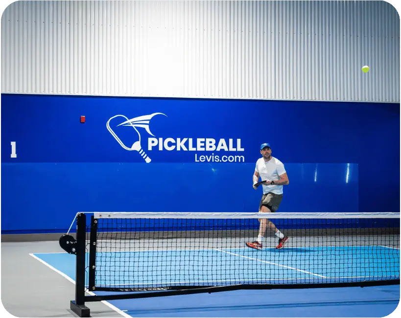 Terrain de pickleball à Lévis