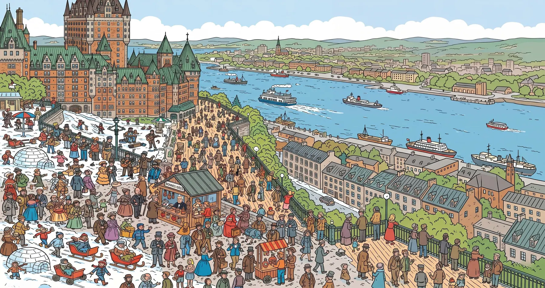 Illustration Où est Jean Papineau ?
